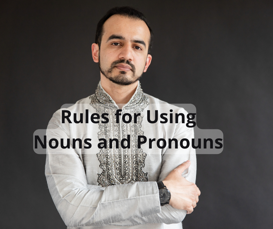 Arabic noun and pronoun rules