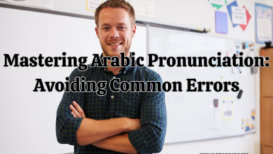 Arabic pronunciation errors